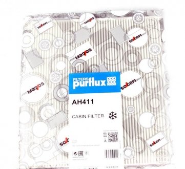 AH411 Purflux Фільтр салону PURFLUX AH411