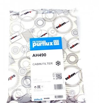 AH490 Purflux Фільтр салону PURFLUX AH490