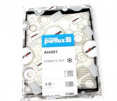 AH491 Purflux Фільтр салону PURFLUX AH491