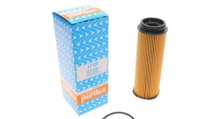 L1126 Purflux Фильтр масляный BMW 5 (G30/ F90)/ M1/ M2 14- PURFLUX L1126