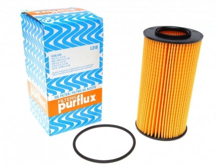 L318 Purflux Фильтр масляный PURFLUX L318