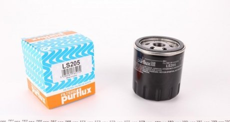 LS205 Purflux Фільтр масляний PURFLUX LS205