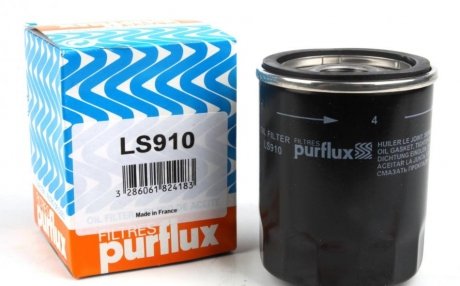 LS910 Purflux Фильтр масляный PURFLUX LS910