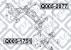 Q0052077 Q-fix Сайлентблок задн. передн. важіля (фото 3)