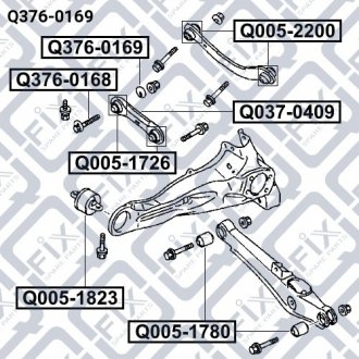 Q3760169 Q-fix Болт с эксцентриком