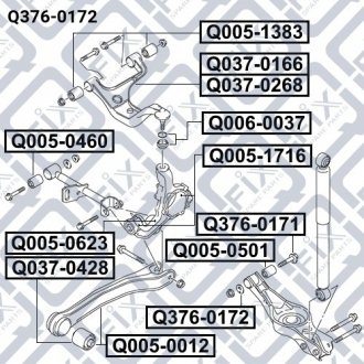 Q376-0172 Q-fix Гайка с эксцентриком