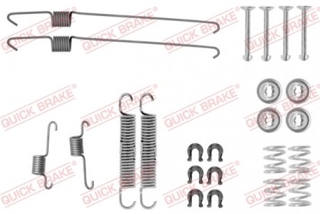 105-0001 QUICK BRAKE Монтажний комплект колодки