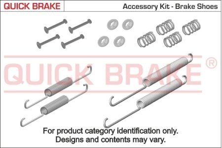 105-0825 QUICK BRAKE 105-0825 QUICK BRAKE Комплект пружинок колодок ручного гальма