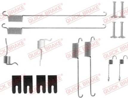 105-0829 QUICK BRAKE Монтажний комплект колодки