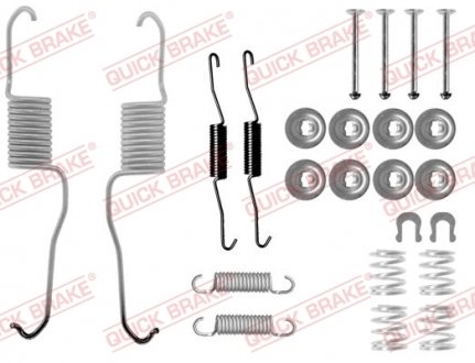 105-0886 QUICK BRAKE 105-0886 QUICK BRAKE Комплект пружинок колодок ручного гальма