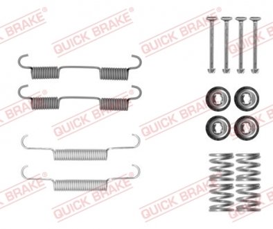 105-0896 QUICK BRAKE Монтажный комплект барабанных колодок