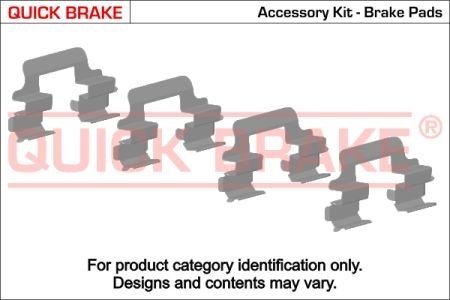 109-1655 QUICK BRAKE 109-1655 QUICK BRAKE Планка супорта прижимна