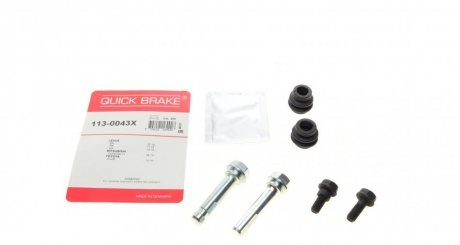 113-0043X QUICK BRAKE Комплект направляючих суппорту QUICK BRAKE 113-0043X