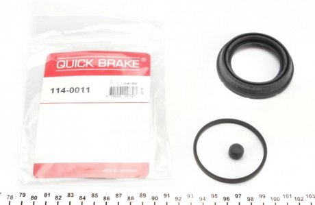 114-0011 QUICK BRAKE Ремкомплект суппорта (переднього) Ford Transit Connect/Fiat Doblo 10- (d=57mm) Ate QUICK BRAKE 114-0011