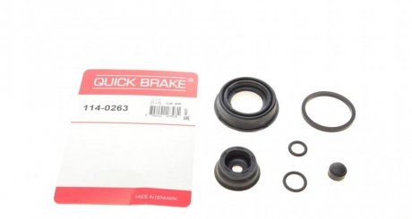 114-0263 QUICK BRAKE Ремкомплект супорта (заднього) Mazda 3 13- (d=36mm)(Ate) QUICK BRAKE 114-0263