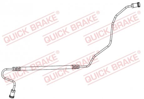 96.018 QUICK BRAKE Шланг тормозной QUICK BRAKE 96.018