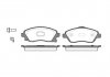 0774.12 REMSA Комплект тормозных колодок из 4 шт. дисков (фото 3)