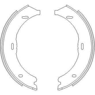 4745.00 REMSA Гальмівні колодки барабані