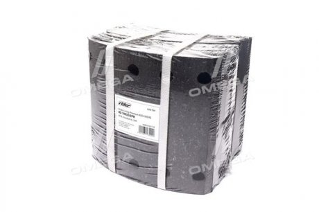 Накладка торм.CERAMIC (компл. на ось) 2-й рем. 180x220x19.5/12.5 BPW, KASSBOHRER, SAF (RIDER) RD 19032/2PR