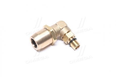 Соединитель угловой разборной M12х1,5-D15х1,5 (латунь)) (RIDER) RD 27.26.67