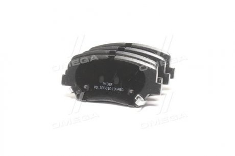 RD.33581013VA50 RIDER Колодка гальм. диск. HYUNDAI SONATA 09- передн. (RIDER)