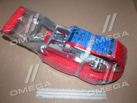 RD-5012L RIDER Стяжка вантажу, 5t. 50mm.x12m. (0.5 + 11.5) удлинена ручка <RIDER>