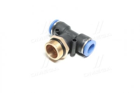 Соединитель трубки тройник трубка+резьба (12хM22x1.5х12) (RIDER) RD 99.41.27