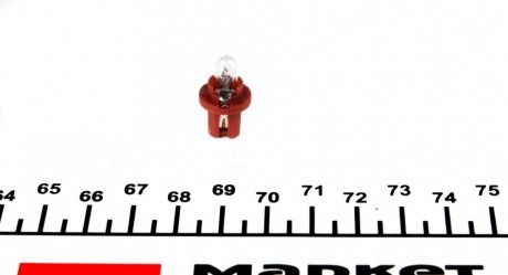 Автолампа 24V 1.2W BX8.5d Brown (в щиток приладів) RING R508TBR