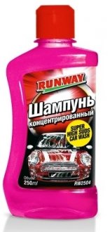 RW2504 RUNWAY RUNWAY 0.25л Шампунь для мойки автомобиля (конц. 1:320)