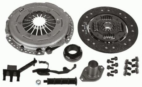 3000 970 072 SACHS Комплект сцепления Audi A4/Q5 2.0 TDI 09- (240mm)