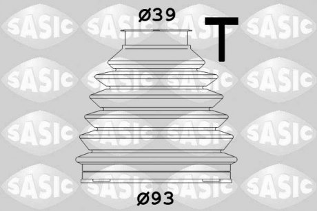 1900015 SASIC Комплект пильовика приводного валу