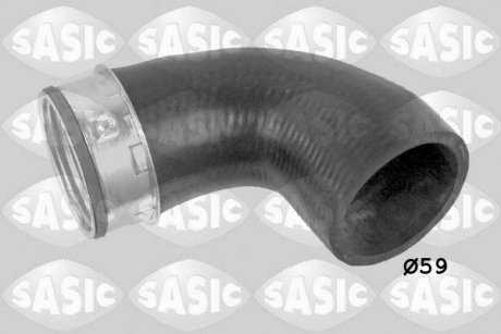 3356022 SASIC Патрубок інтеркулера Audi A3/Skoda Octavia II/VW Caddy III/Passat/Touran 1.9 Tdi/2.0Tdi 04-13