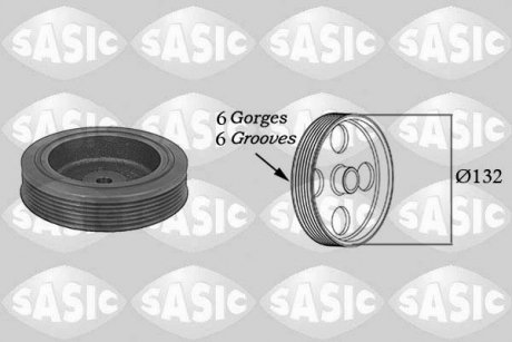 4000704 SASIC Шкив приводного пояса