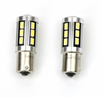 SL4101 SHAFER Лампа светодиодная S25 BAY15D 18LEDs canbus (1шт)