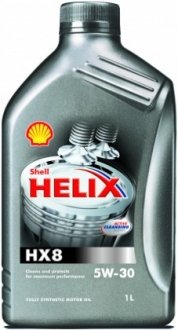 550040535 SHELL Олія моторна Shell Helix HX8 Synthetic 5W-30 (1 л)