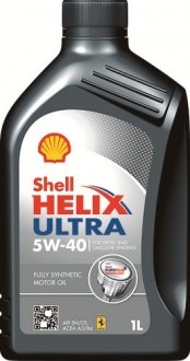 550040638 SHELL Олія моторна Shell Helix Ultra 5W-40 (1 л)