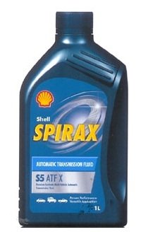 550041211 SHELL Масло трансмиссионное синтетика 1л для АКПП SHELL SPIRAX S5 ATF X