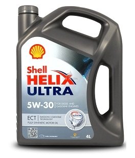 550042826 SHELL Масло моторное Shell Helix Ultra ECT C3 5W-30 (4 л)