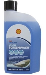 AS11E SHELL Концентрат жидкости стеклоомывателя зимний Shell – 55С 1L (1:1 -20 С)