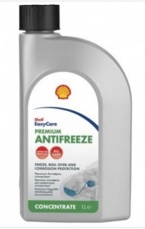 SHELL 1л Premium Concentrate Антифриз сине-зелений -80С° (замена 60тыс.) G11 PBT72F