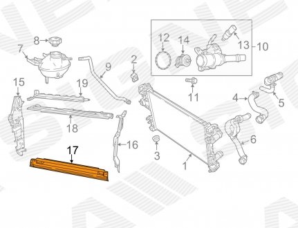 PCR33311AW Signeda Дефлектор воздушный JEEP COMPASS, 17 -