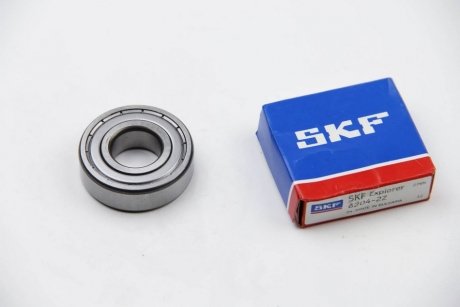 6204-2Z SKF Підшипник кульковий d>30