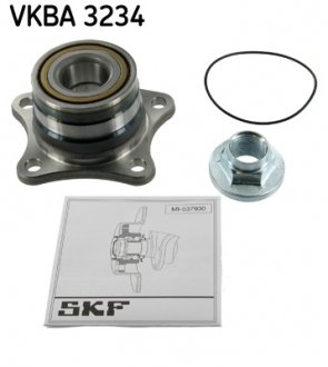 VKBA 3234 SKF SKF TOYOTA Подшипник задней ступицы CARINA E 1.6, 1.8, 2.0 /AT190, AT191, CT190/ без ABS