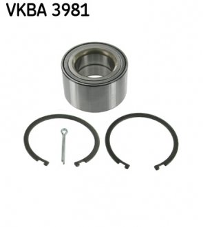 VKBA3981 SKF Підшипник ступиці, комплект NISSAN Almera/Tino/Maxima/QX/Primera/X-Trail "F "1,6/2,2L "00>>