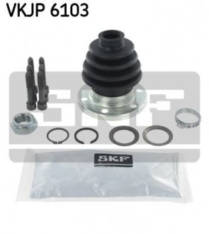 VKJP 6103 SKF Пильовик шрусу внутрішнього комплект SEAT LEON 05-12; SKODA FABIA 99-07; VW GOLF IV 97-03