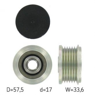 VKM 03302 SKF Шків генератора SKF VKM 03302