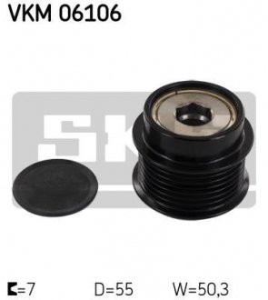 VKM 06106 SKF Шкив приводного пояса