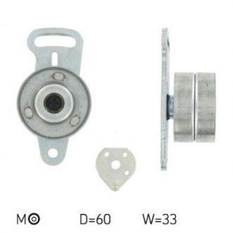 VKM 16212 SKF Ролик модуля натягувача ременя