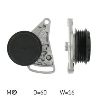 VKM 31059 SKF SKF VW Ролик-натяжитель ремня п-клинового Passat, Audi A4, A6