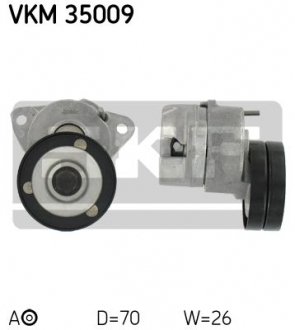 VKM35009 SKF Ролик ремня приводного натяжной (VKM35009) SKF